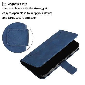 Premium PU Usnje Denarnice Primeru Za Motorola G60S Oporo Kartico Žep Zaščitni Pokrov Za Moto G 60 G60 Coque