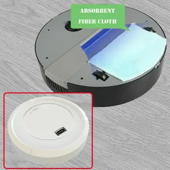 Najnovejši Prihoda Samodejno Smart Robot USB Tiho sesalnik Robotski Tla Zamah Mop Metlo