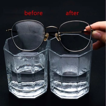 5Pcs Večkratno uporabo Anti-Fog Robčki Očala Pre-navlaženo Antifog Objektiv Krpo Defogger Eyeglass Obrišite Preprečuje Rosenje Očal krpe