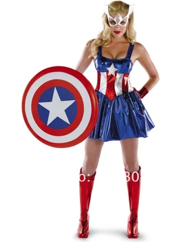 Novo Bleščečo Superheroj Cosplay halloween kostumi za ženske