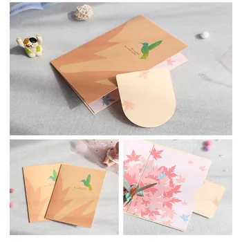3D Hummingbird Pozdrav Pop Up Card Razmišljanje Vas Kartico za Rojstni dan, očetovski Dan, materinski Dan, Poroko Sredstev