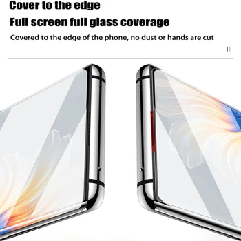 Kaljeno Steklo Za Xiaomi Mi MIX 4 11 Ultra Pro Lite Zaslon Patron XiaoMi Opomba 10 Št Okroglo Odprtino Tekoče Lepilo Polno Kritje