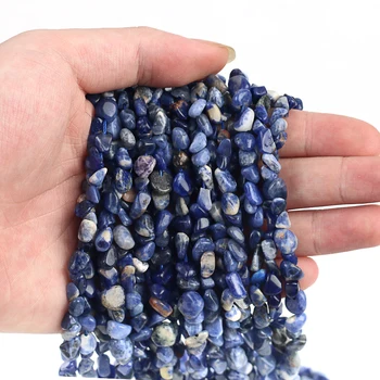 5*8 mm Ovalne Oblike Kamen, Naravni Biseri Modro-veno Kamen Svoboden Kroglice Za Nakit, Izdelava DIY Zapestnico, Ogrlico