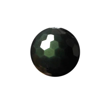 4A Naravne Zelene Oči 128 Plati Obsidian Black Crystal Kroglica DIY Kroglice za Nakit, Izdelava