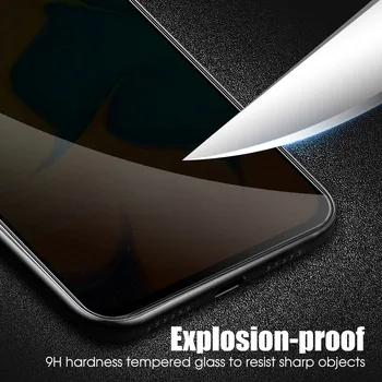 Zasebnost Kaljeno Steklo Za Poco X3 Pro M3 C3 Screen Protector Xiaomi Redmi Opomba 10 Pro 9 11 8 7 9 10 8T 9A 9C 9T 10T Lite Film