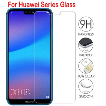 2PCS Kaljeno Steklo Za Huawei P30 P20 lite Y6 P Smart 2019 Mate 20 Zaščitnik Zaslon Na čast, 8X 10 9 10i Huawei P20 lite Stekla