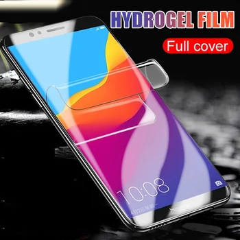 HD Zaščitno folijo Za Samsung Galaxy A6 A8 J4 J6 Plus 2018 J2 J8 A5 A7 A9 2018 Hydrogel Film A10 A30 A50 A70 Varnost Film Primeru