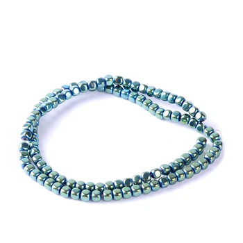 Vrhunska 2/3/4 mm Naravnega kamna svetlo multicolor kvadratne oblike svoboden hematit kroglice za DIY nakit, ogrlica, zapestnica, zaradi česar