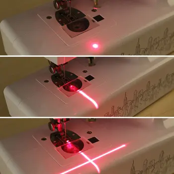 Laser pozicijska svetilka z nosilcem znanja šivalni stroj, pribor infrardeči laser označite vrstico naprave za gumb šivalni stroj