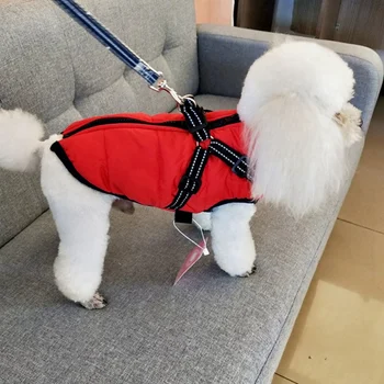 Pes Jakna, Nepremočljiva, Windproof Pet Plašč Za Srednje Velike Pse Pozimi Topla Oblačila Za Pse, Chihuahua Francoski Buldog Pet Oblačila
