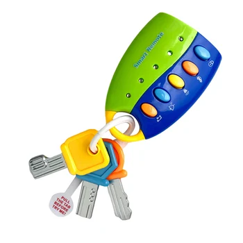 Barvita Baby Smart Remote Zvok Glasbeni Avto Ključ Keychain Pretvarjamo, Izobraževanje Puzzle Igrača