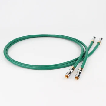 Mcintosh 2328 99.998% cabo de áudio hifi, cabo de cobre puro, interconexão rca, audiofil par rca rca