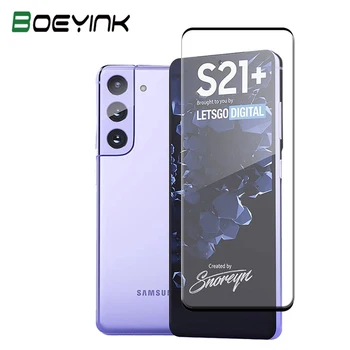 Celotno Lepilo 3D Kaljeno Steklo Za Samsung Galaxy S21 Ultra 5G Screen Protector S20 + 5G Zaščitno folijo Za Samsung S21 Plus 5G