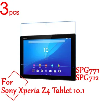 3pcs Ultra Clear/Mat/Nano LCD Zaslon Protektorstvo Pokrovček Za sony Xperia Tablet Z/Z2/Z4 10.1 SPG312 341 511 512 Zaščitno folijo