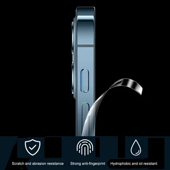 Nazaj Hydrogel Film Za iPhone 12 Max Pro Mini Zaščitno Steklo Mobilni Telefon Strani Filmi Za iPhone 13 pro 12mini Screen Protector