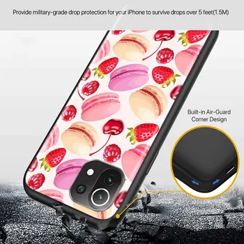 Za Xiaomi Poco F3 M3 X3 GT Mi 11 11i 11T Ultra Redmi Opomba 10 10 Sladoled Živil Za iPhone 13 Mini Pro Max Primeru Telefon