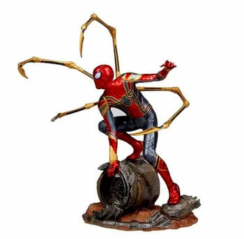 Novo Čudo Avengers Infinity Vojne Železa Pajek Kip Spiderman PVC Dejanje Slika Zbirateljske Model Superheroj Igrača, Lutka Otroka Darilo