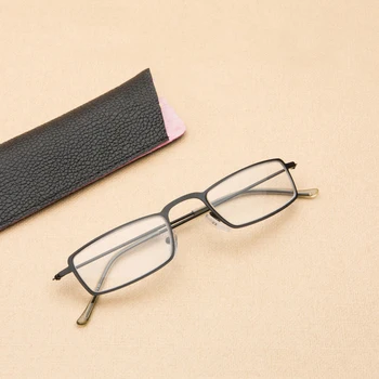 Elbru Ultralahkih Anti-utrujenost Obravnavi Očala Ženske&Moških Kovinski Okvir Presbyopia Očala Z +1.0+1.5+2.0+2.5+3.0+3.5+4.0