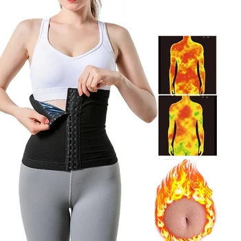 Ženske Body Shaper pasovi za nogavice Korzet Vrhovi hujšanje Fat Burning Znoj Savna Učinek Hujšanje Modeliranje Pasu Bodys par mujer