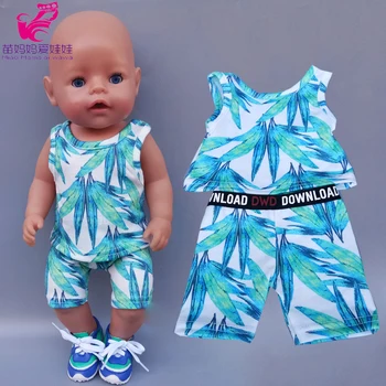 43 cm baby doll fant Klovn, ki bo ustrezala 18 inch dekle punčko oblačila plašč, otroci igrače obrabe
