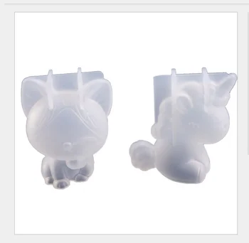 Aouke Velike 3D Samorog Sir Mačka Modeliranje Silikonsko Plesni DIY Plesni Čokolado Ročno Flip Torto Peko Plesni Kuhinja Silikonsko Plesni
