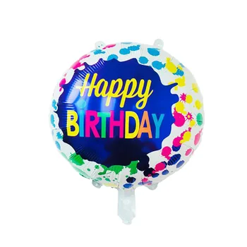 10pcs Globos Rojstni Okraski Otroci Odraslih Balone Helija, Happy Birthday Party Folija Baloni Baby Tuš Dekor