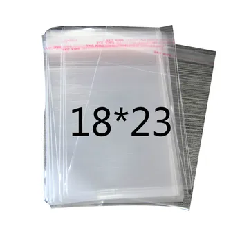 Jasno Zapira Celofan/BOPP/Poli Vrečke 18*23 cm Pregleden Opp kozmetični Vrečko Pakiranje Plastične Vrečke samolepilno Tesnilo 18*23 cm