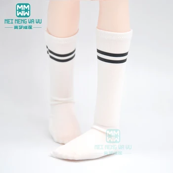 BJD pribor za 27 cm-65 cm 1/6 1/4 1/3 BJD YOSD DD SD MSD lutka moda Prugasta nogavice, dolge nogavice, čipke nogavice