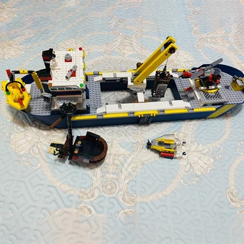 V Park City Ocean Raziskovanje Serije Raziskovalno Plovilo Podmornica Opeke Združljiv z 60266 gradniki Igrače za Otroke Darilo