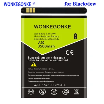WONKEGONKE Za Blackview A20 (A20 Pro) Baterije 3500mah Batterie Bateria baterije