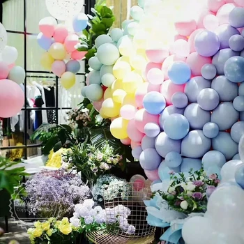 30pcs/veliko Majhnih Balon Modra Bela Candy Barve, Lateks Baloni Rojstni dan, Poroko Festival Baby Tuš Dekoracijo Dobave