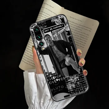 Sebastian Stan primeru Telefon Za Huawei P Mate P10 P20 P30 P40 10 20 Smart Ž Pro Lite 2019 black precej celice kritje tpu coque
