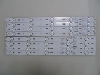 8pcs/set LED osvetlitve ozadja trakovi za Toshiba Dl3954(a)f Konka LED40F3300DC 35016696 35016697