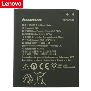 Original Lenovo BL 242 BL242 Baterija Za lenovo K3 K30-W K30-T A6000 A3860 A3580 A3900 A6010 A6010 Plus Batterie Bateria