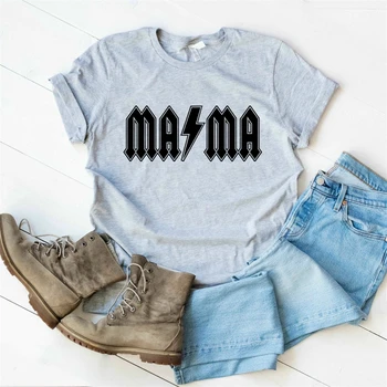 Mama T-Shirt Rocker Mama Srajce materinski Dan Darilo Majico Darilo Za Mamo TX5320