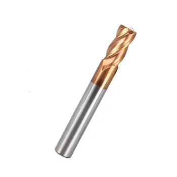 Hrc60 4 predvsem piščali R0.2 0.3 0.5 1.0*D4 6 8 mm Kotu Polmer Premaz Koncu mlin CNC Spirala Usmerjevalnik bitov za Rezkanje
